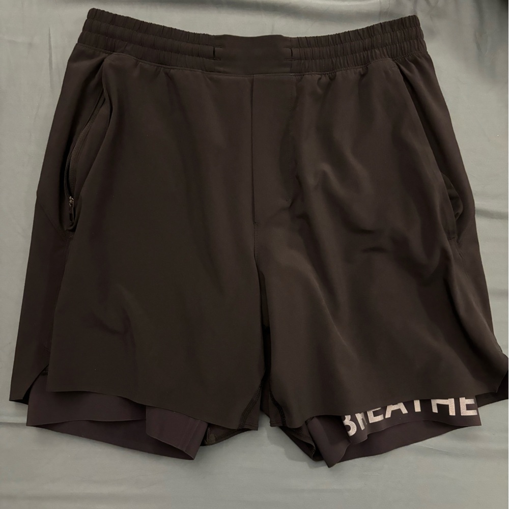 Lululemon Men’s Lined Shorts Black